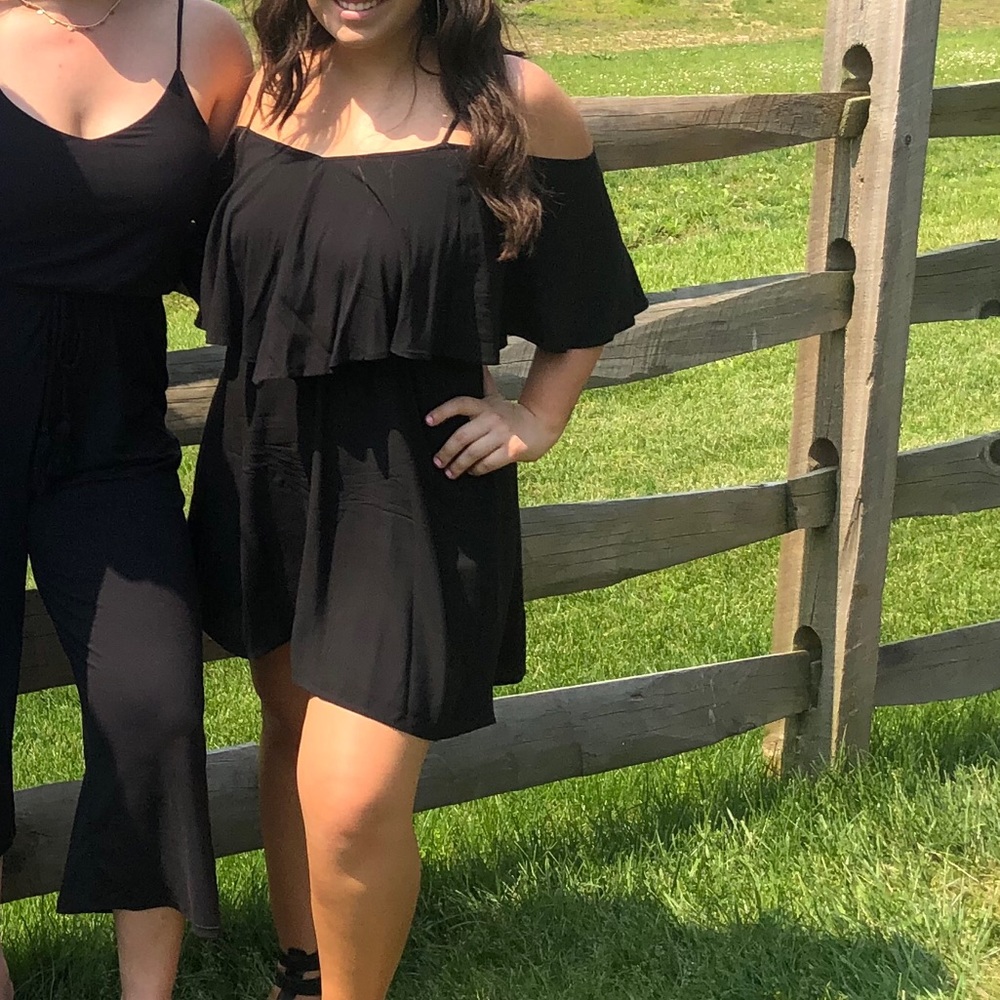 Express black dress